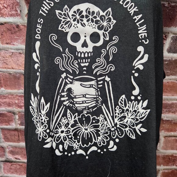 Black Tank Top M | Semi Sheer Layer Basic Coquette Minimalist Streetwear - Picture 3 of 5